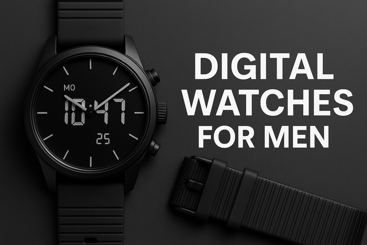 Digital Watches for Men: Where Technology Meets Everyday Power