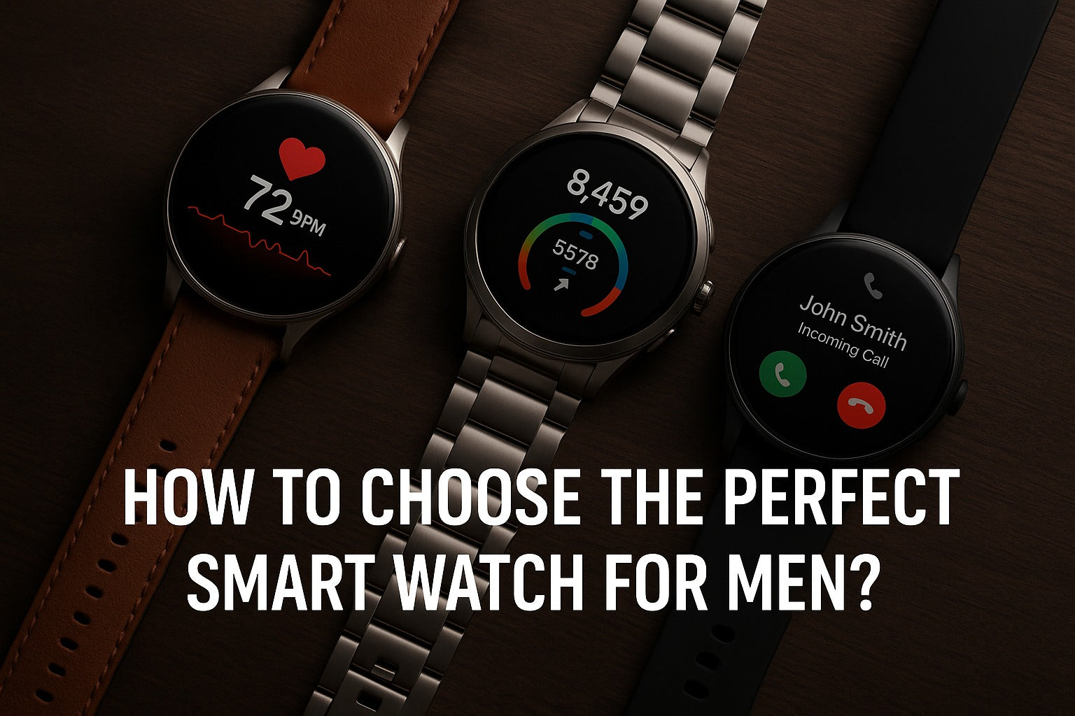 How to Choose the Perfect Smart Watch for Men?
