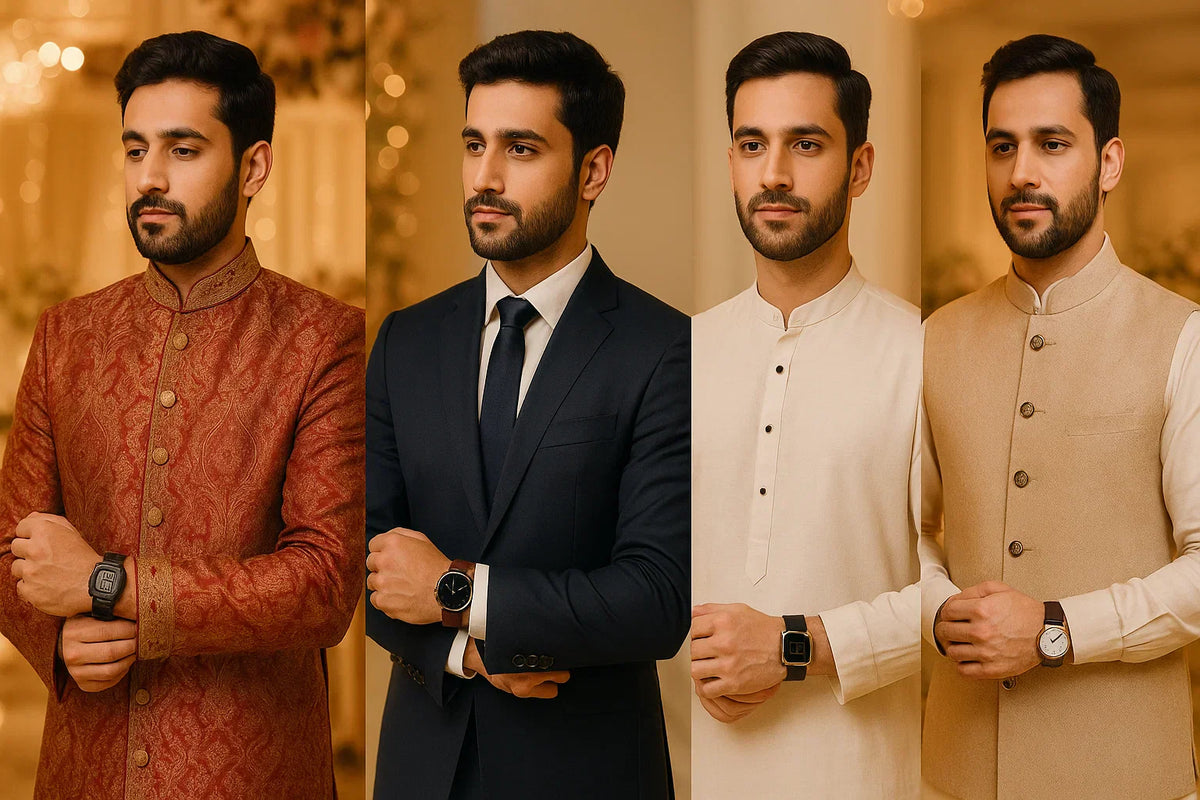 Are Digital Watches Suitable for Wedding Wear in Pakistan?