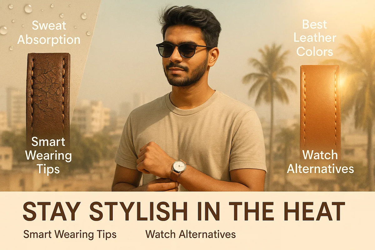 Leather Strap Watch