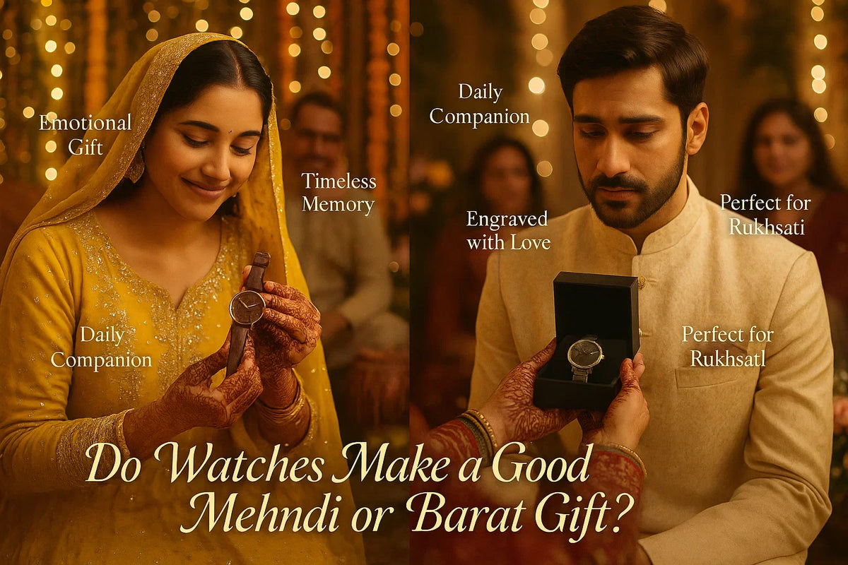 Do Watches Make a Good Mehndi or Barat Gift?