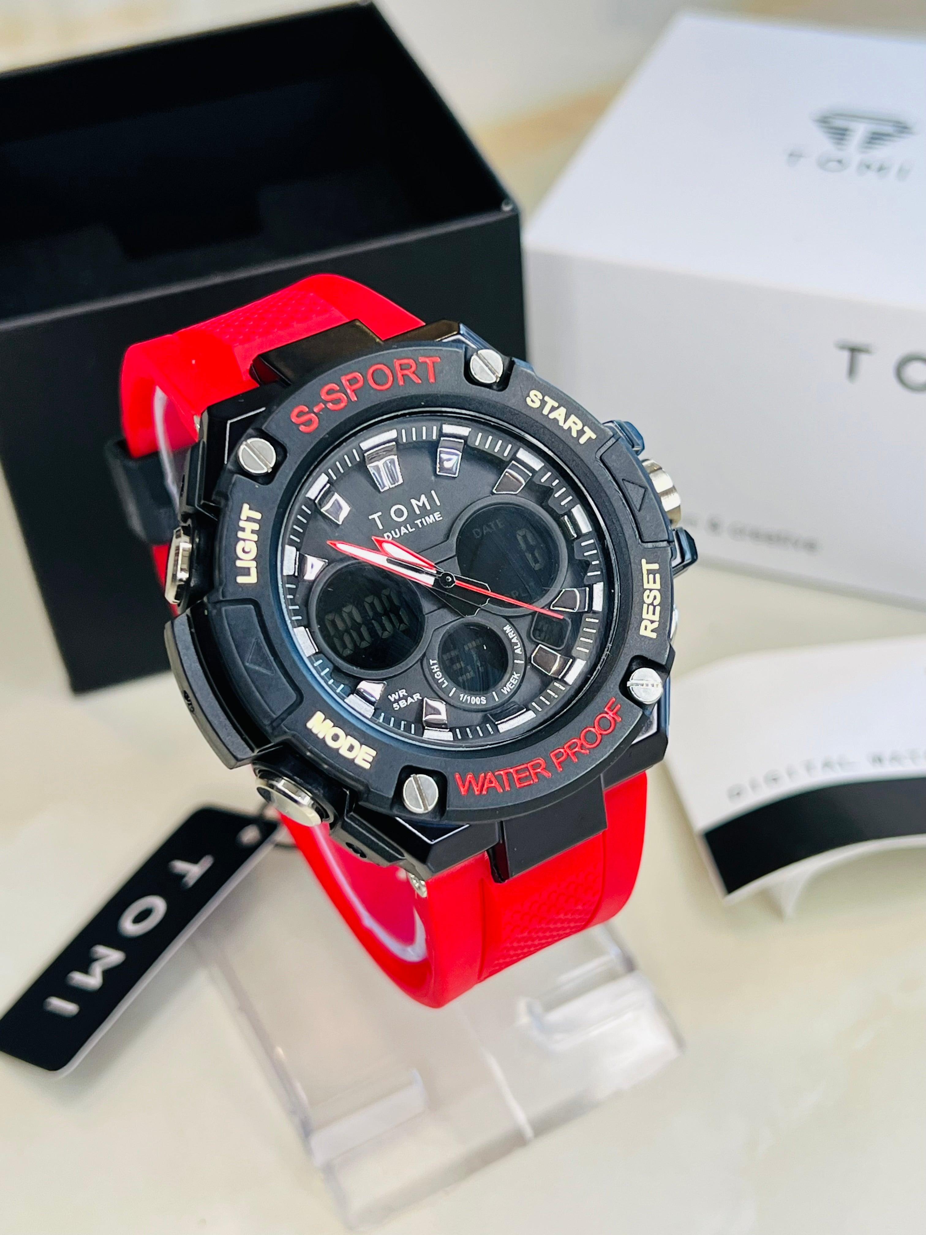 Tomi Sports Watch Waterproof T-227 - Tomi Watches