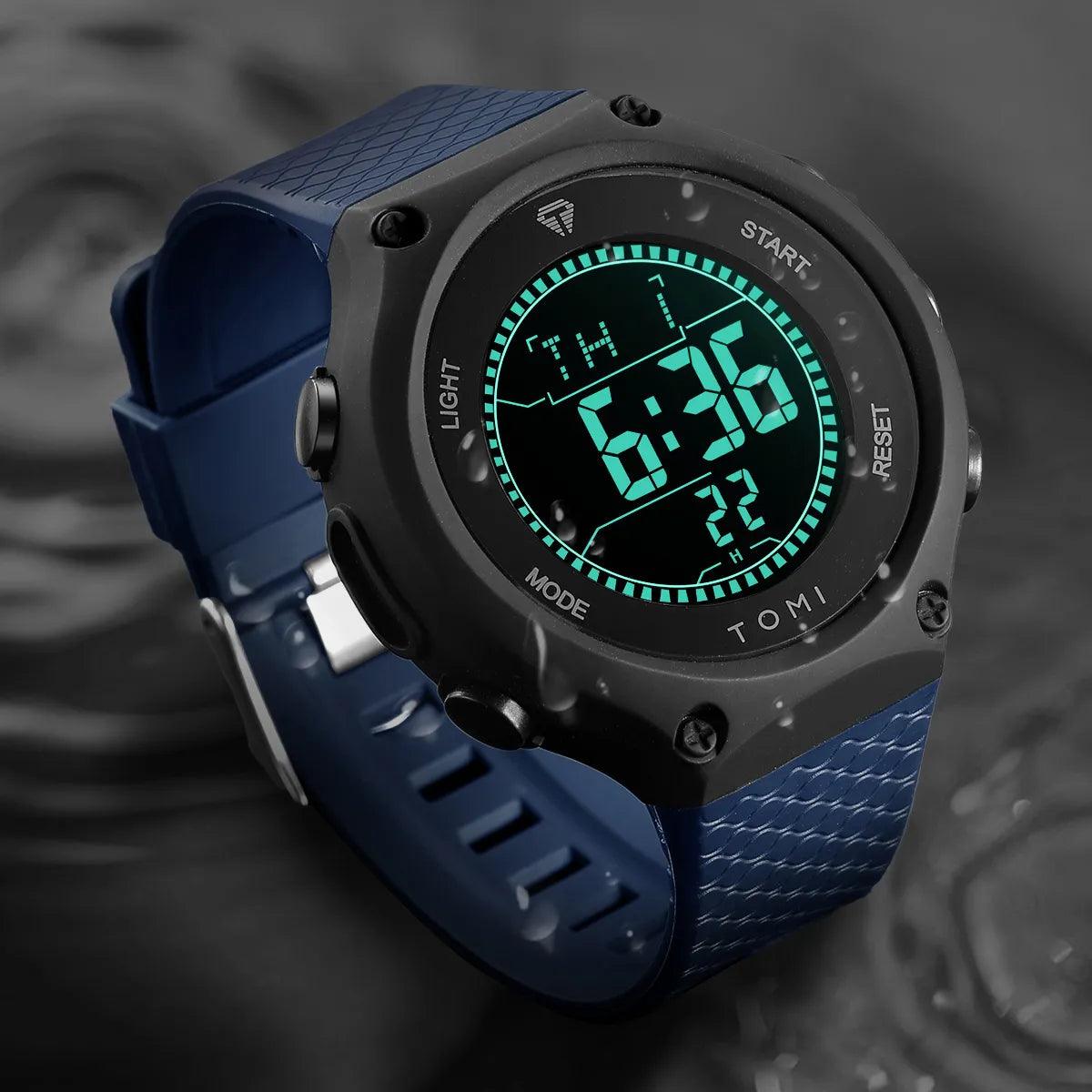 TOMI T-223 Sports Watch Digital Unisex Sports Watch - Tomi Watches
