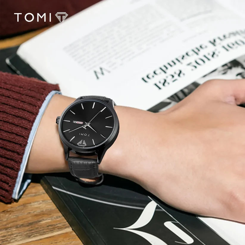 TOMI T-045 Quartz Wrist Watch For Men - Tomi Watches