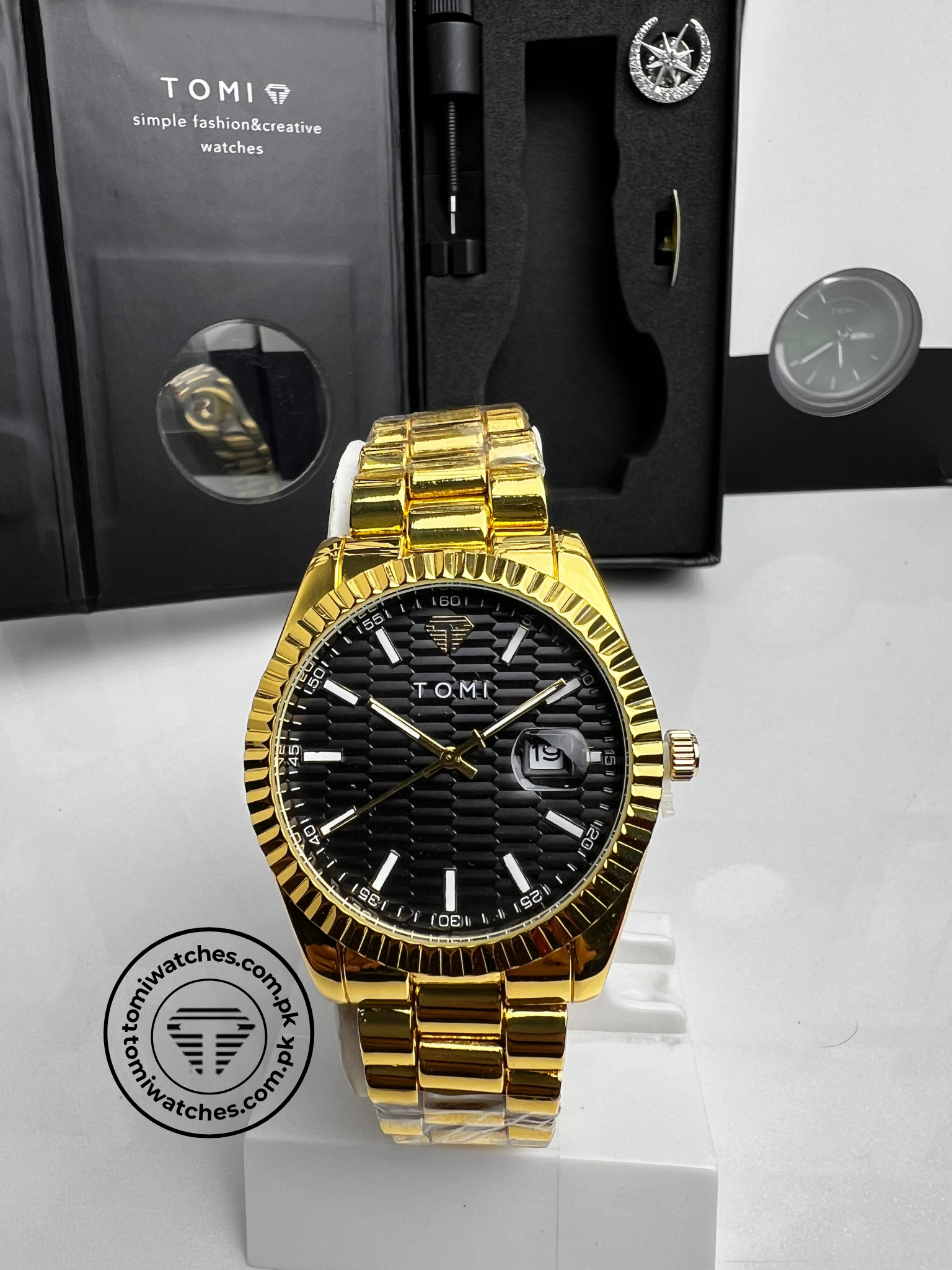Tomi T-304 Men's Luxury Watch Gift Set - Tomi Watches