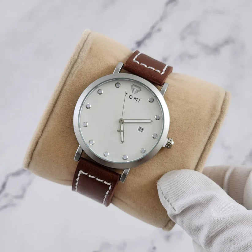 TOMI Luxury Watch Date Quartz T-074 - Tomi Watches