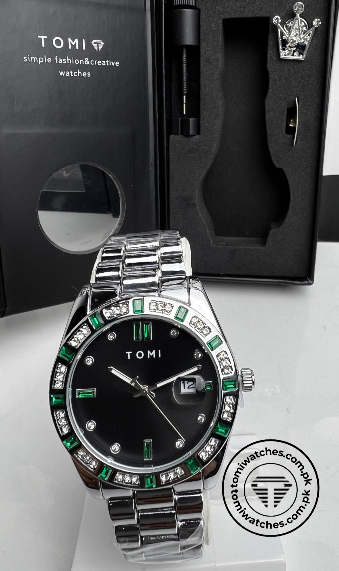 TOMI T-305  Luxury Men's Watch With Gift Box Set - Tomi Watches