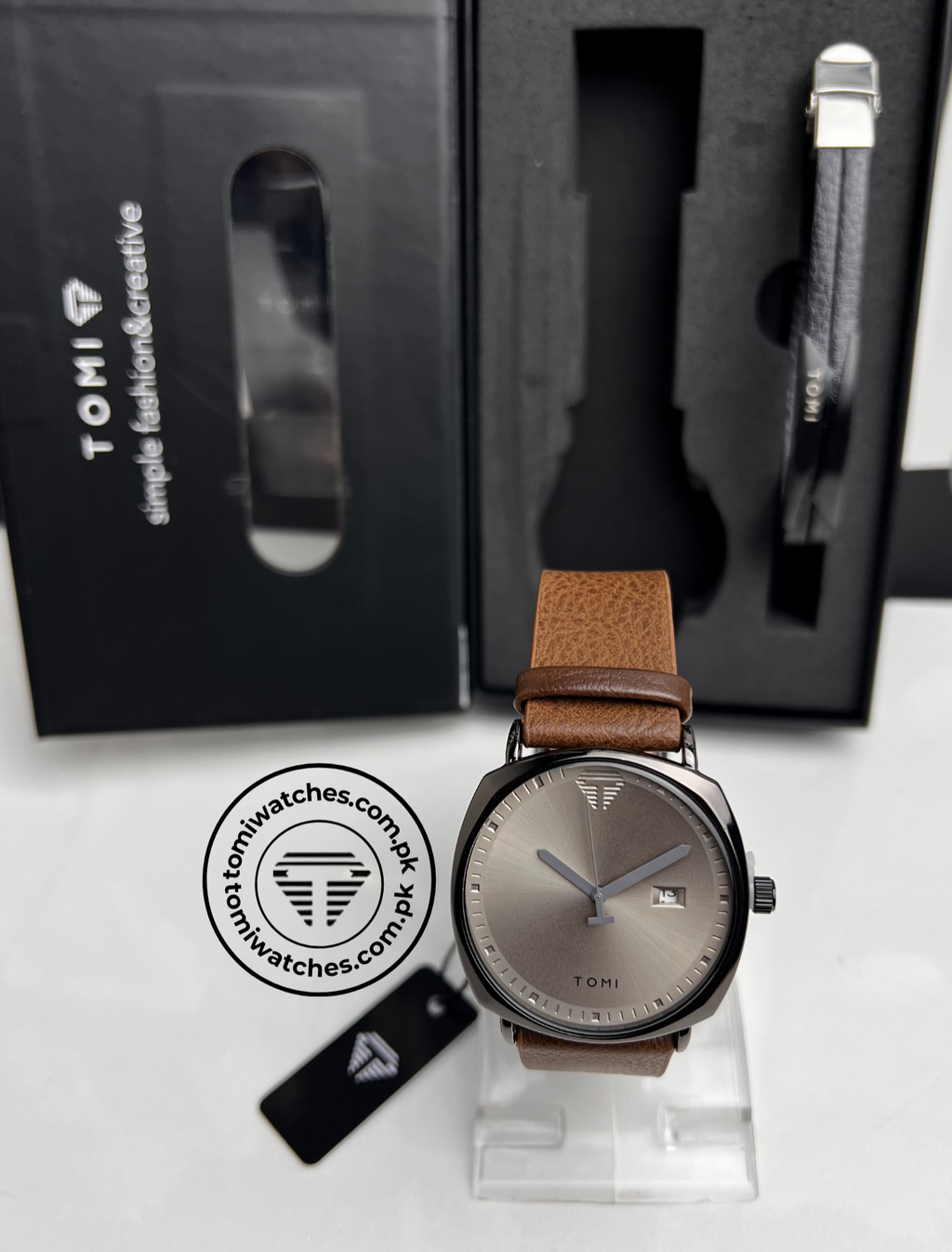 Tomi T-044 Watch & Bracelet Set - Tomi Watches