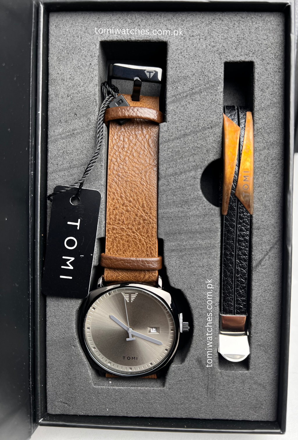 Tomi T-044 Watch & Bracelet Set - Tomi Watches