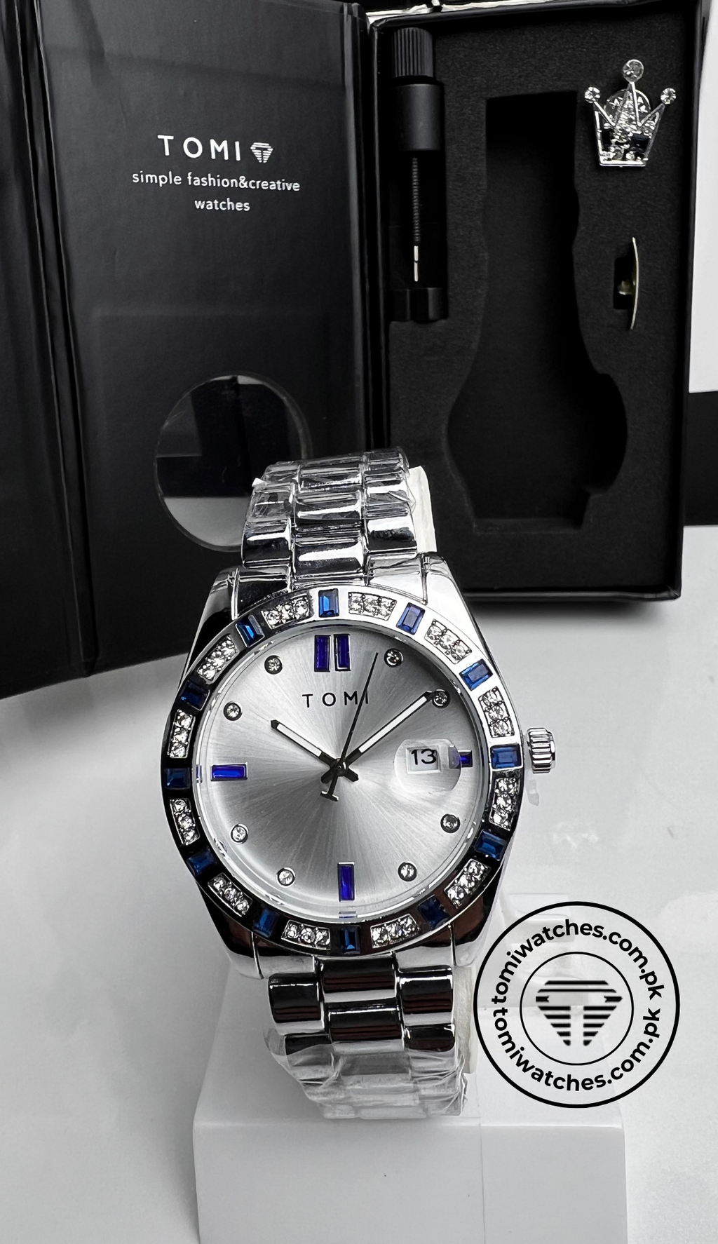 TOMI T-305  Luxury Men's Watch With Gift Box Set - Tomi Watches