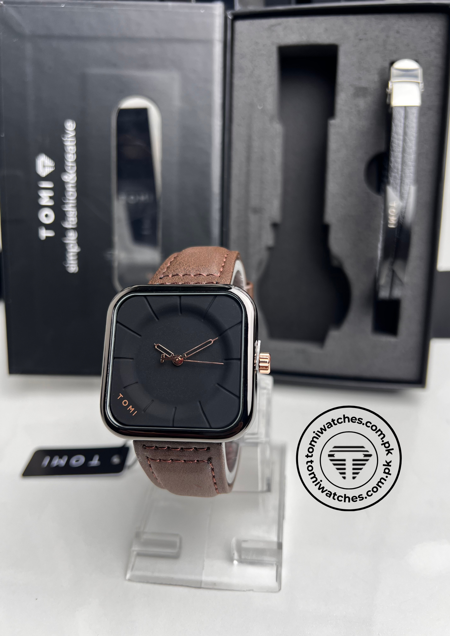 TOMI T-093 Men's Watch with Bracelet - Tomi Watches