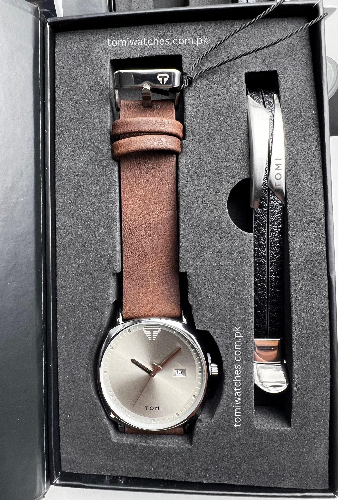 Tomi T-044 Watch & Bracelet Set - Tomi Watches