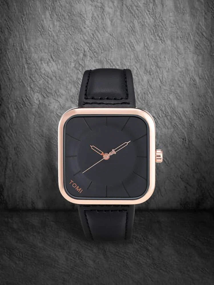 TOMI T-093 Men's Wrist Watch Square Dial - Tomi Watches