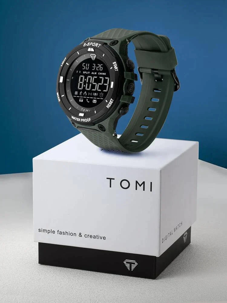 TOMI T-214 Men's Digital Sports Watch - Tomi Watches