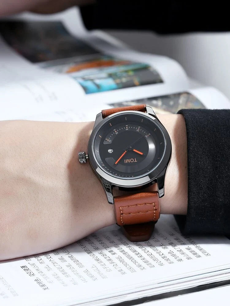 TOMI T-099 Men's Watch with Pen Gift Set - Tomi Watches