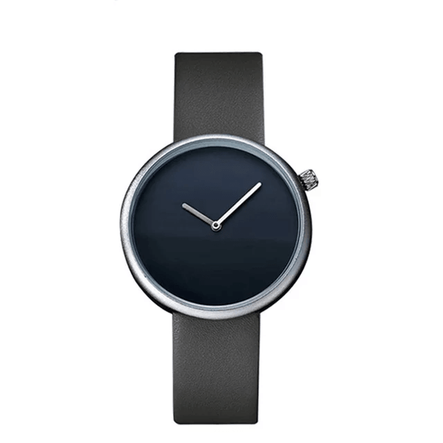 TOMI T-078 Unisex Watch Round Dial Leather Strap - Tomi Watches
