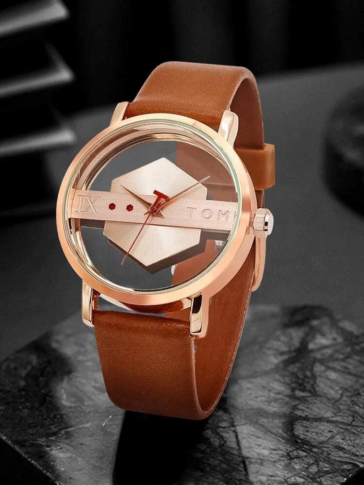 TOMI T-100 Casual Unisex Watch Quartz Round Dial Wrist Watch - Tomi Watches