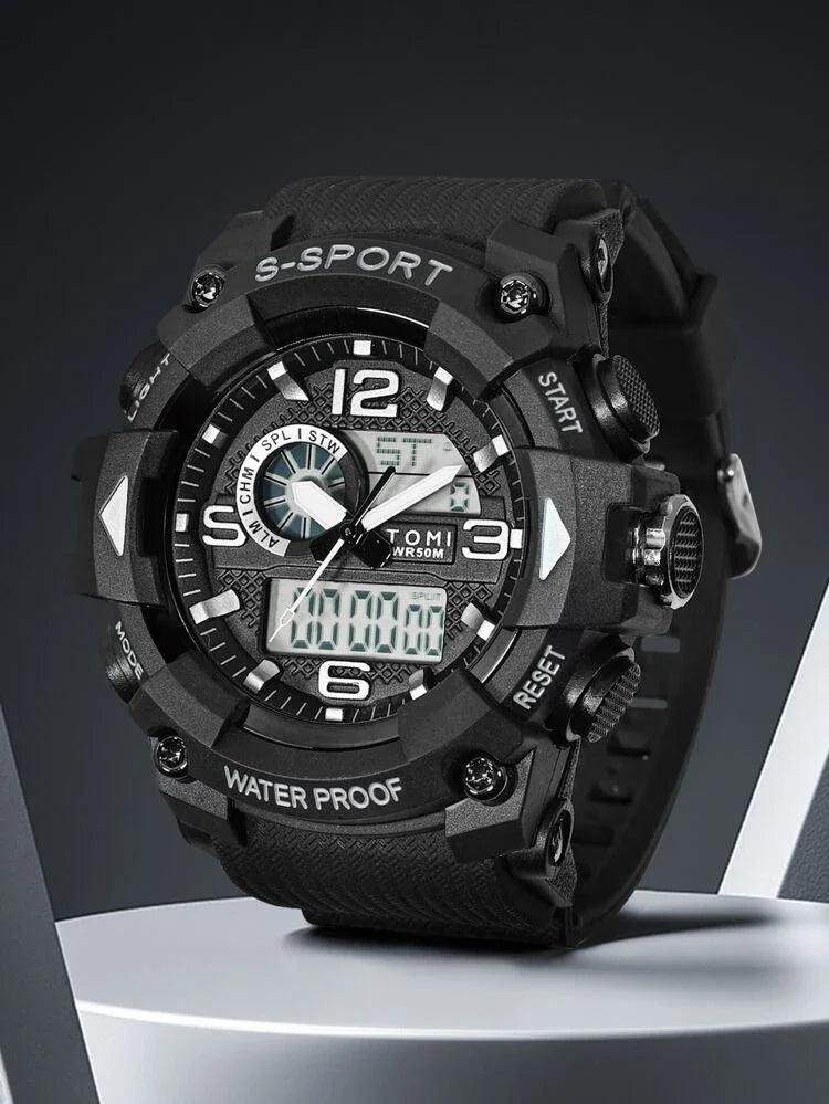 TOMI T-228 Men's Sports Watch Military Sports Watch - Tomi Watches