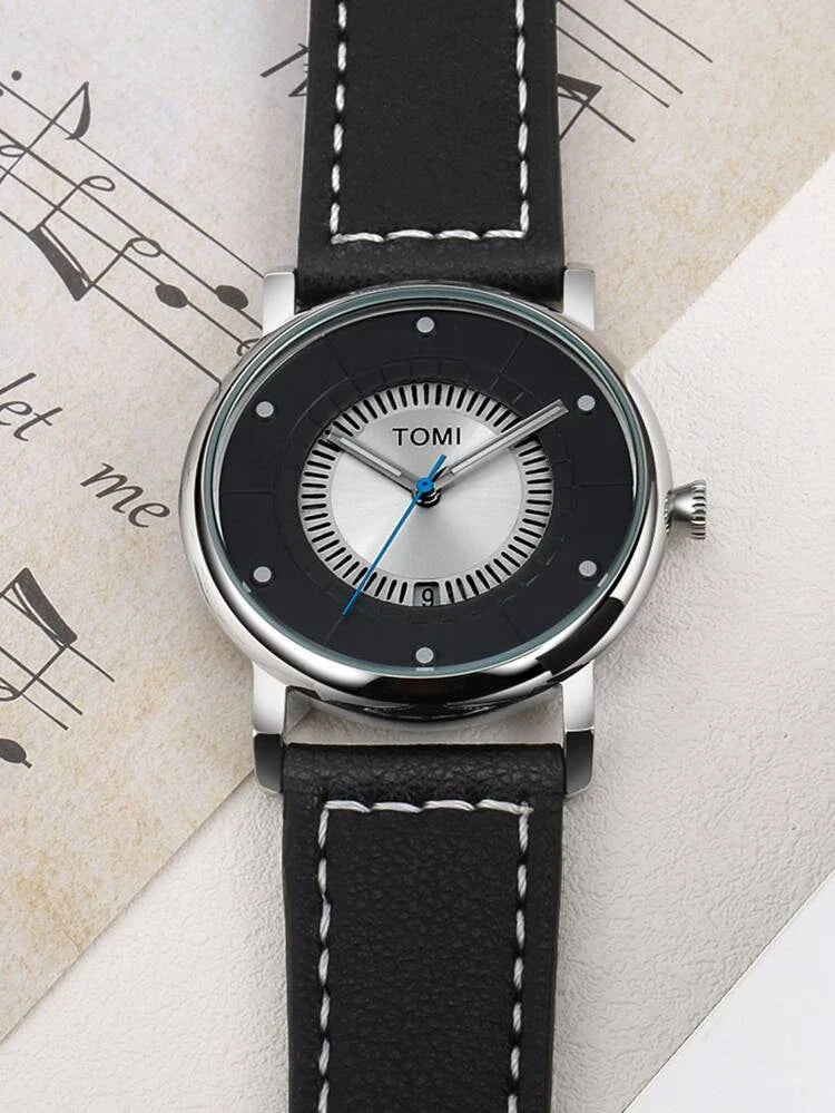 TOMI T-033 Men's Wrist Watch Date Quartz - Tomi Watches