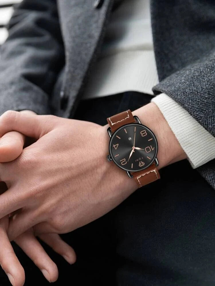 TOMI T-035 Men's Luxury Watch & Bracelet Gift Set - Tomi Watches
