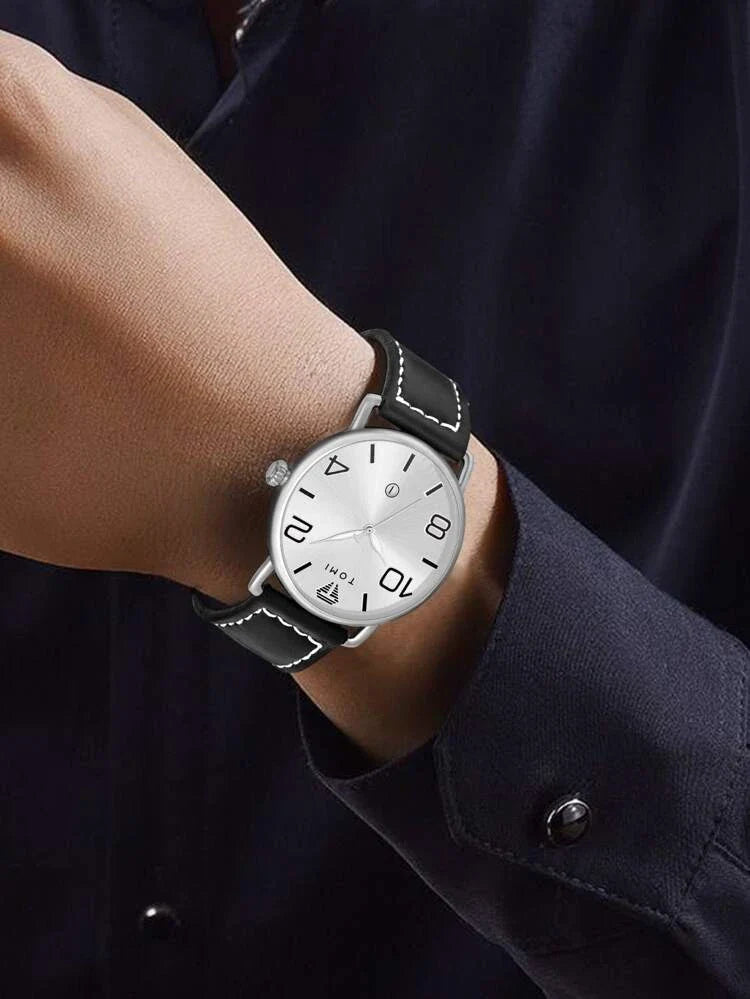 TOMI T-035 Men's Luxury Watch & Bracelet Gift Set - Tomi Watches