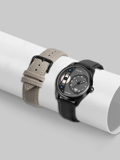 TOMI T-105 Dual Strap Face Gear Watch - Tomi Watches