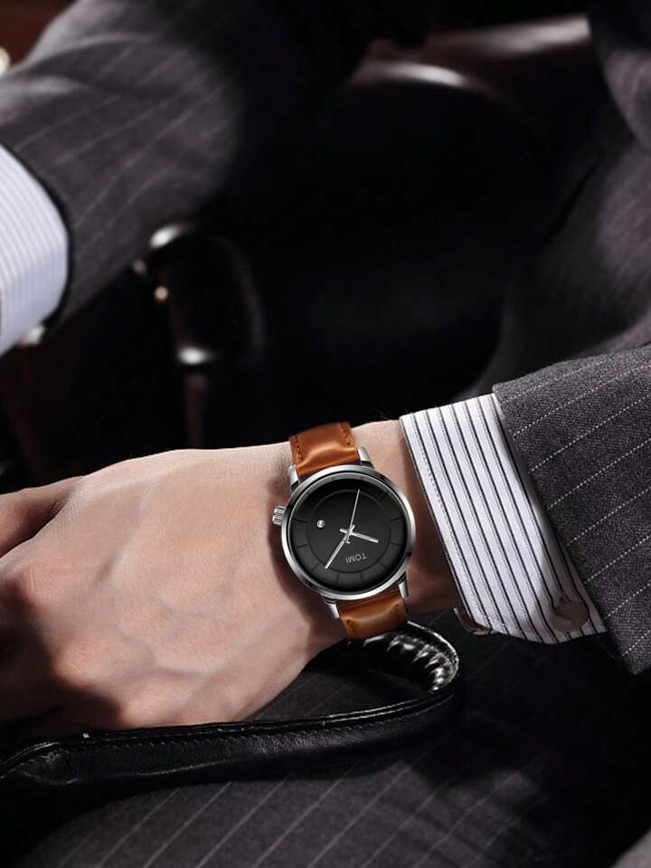 TOMI T-101 Stylish Watch & Bracelet Set for Men - Tomi Watches