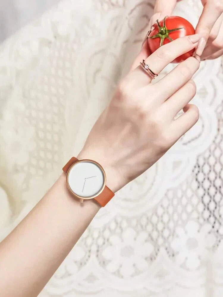 TOMI T-078 Unisex Watch Leather Strap - Tomi Watches