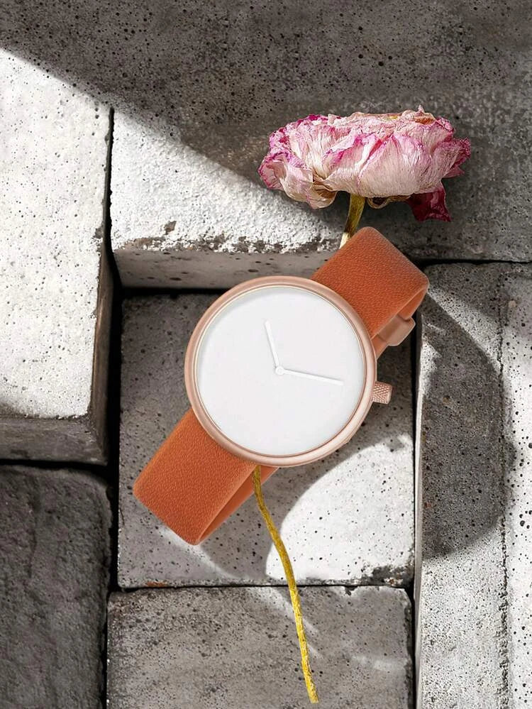 TOMI T-078 Unisex Watch Leather Strap - Tomi Watches