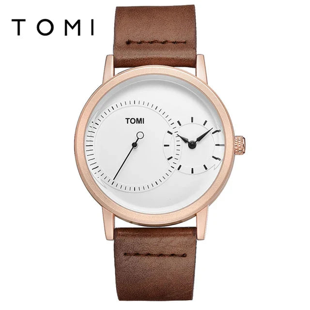 TOMI T-087 Vintage Classic Unisex Wrist Watch - Tomi Watches