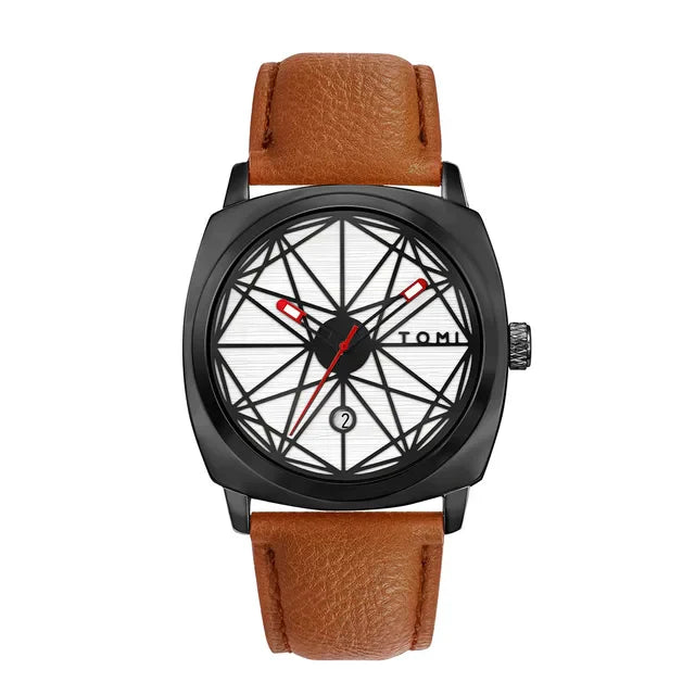 TOMI Men's Watch Square Dial T-112 - Tomi Watches