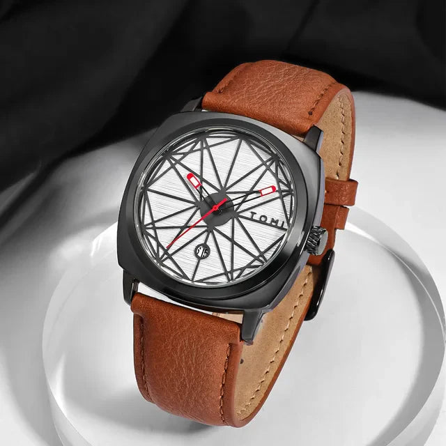 TOMI Men's Watch Square Dial T-112 - Tomi Watches