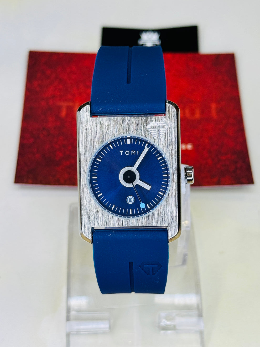 TOMI T-022 Magnet Master Lock Silicone Straps Tomi Tank Watches - Tomi Watches