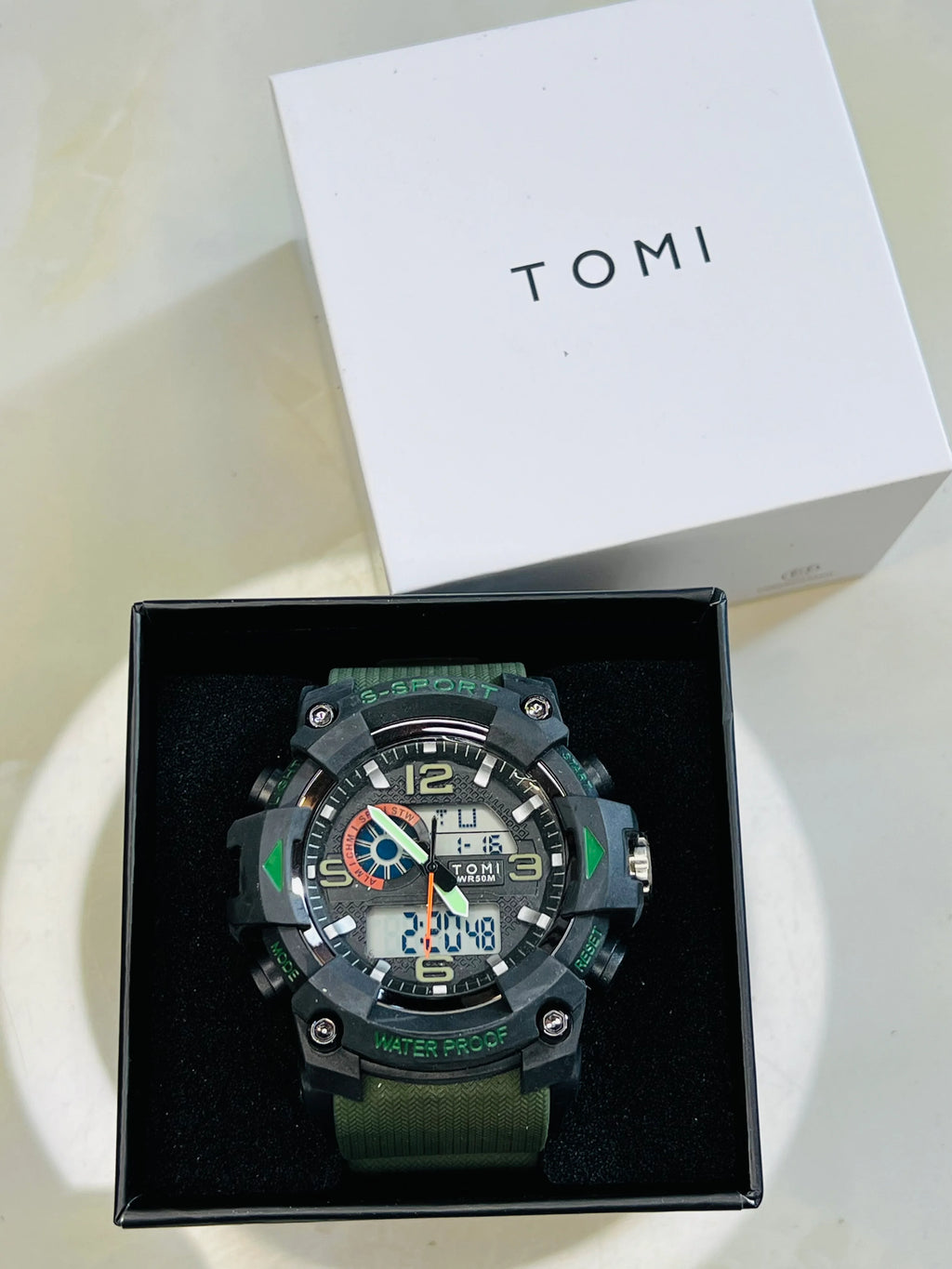 Tomi Sports Watch Waterproof T-231 - Tomi Watches