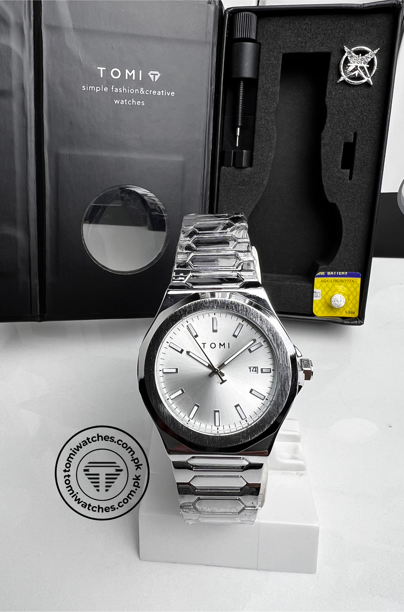 TOMI T-301 New Men's Luxury Watch Gift Box Set - Tomi Watches