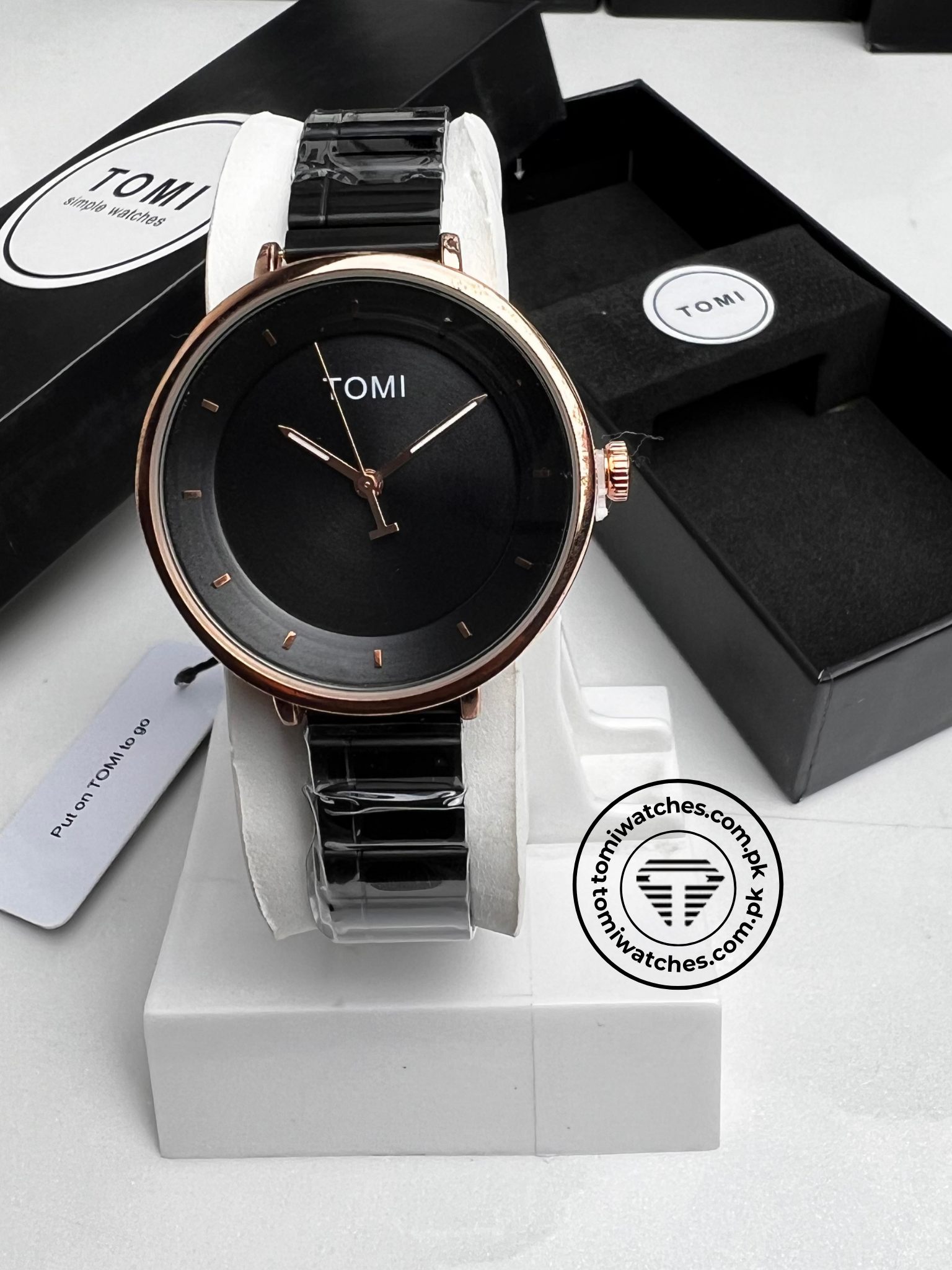 TOMI T-097 Stylish Women's Chain Watch - Tomi Watches