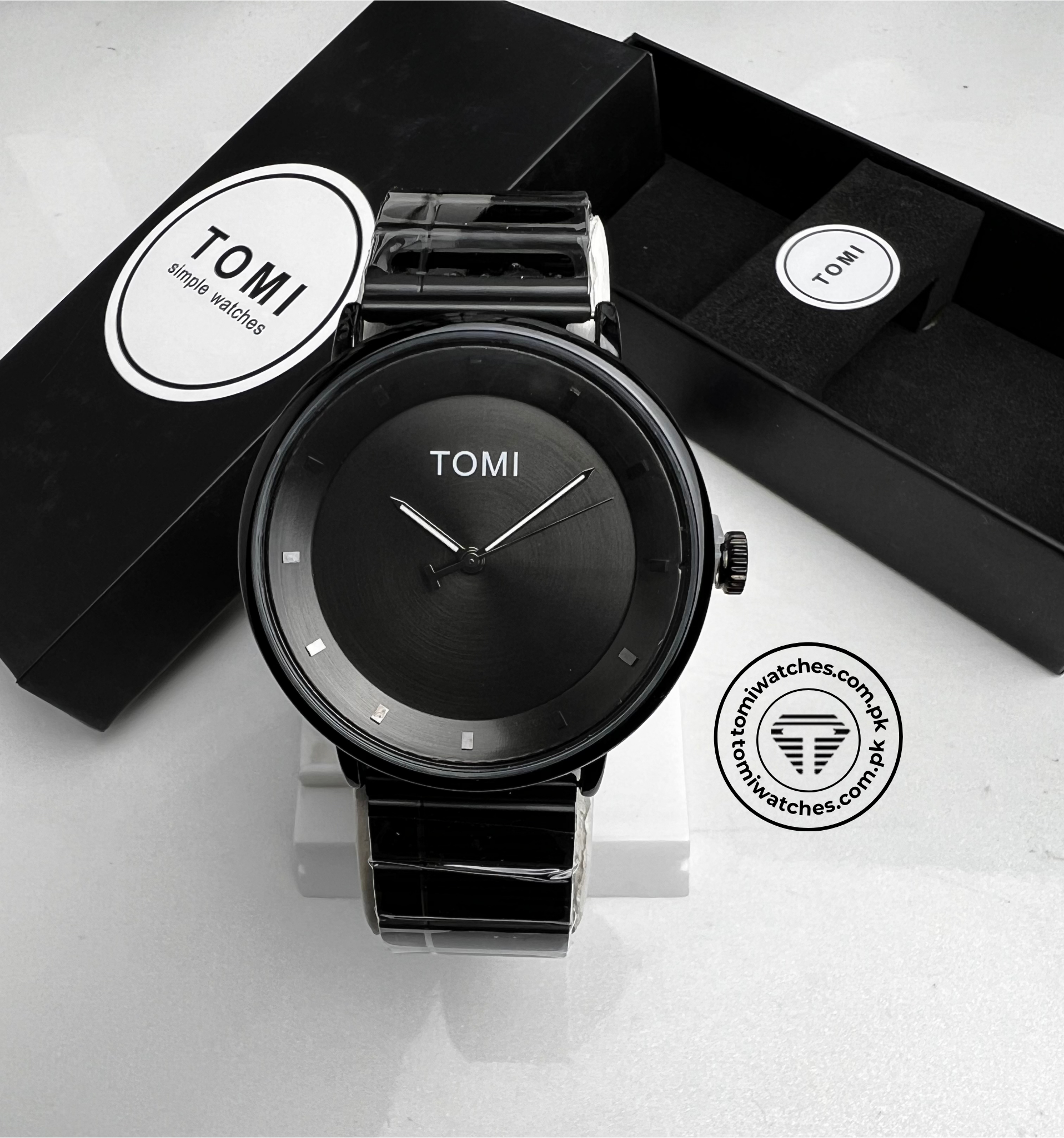 TOMI T-096 Stylish Men's Chain Watch - Tomi Watches
