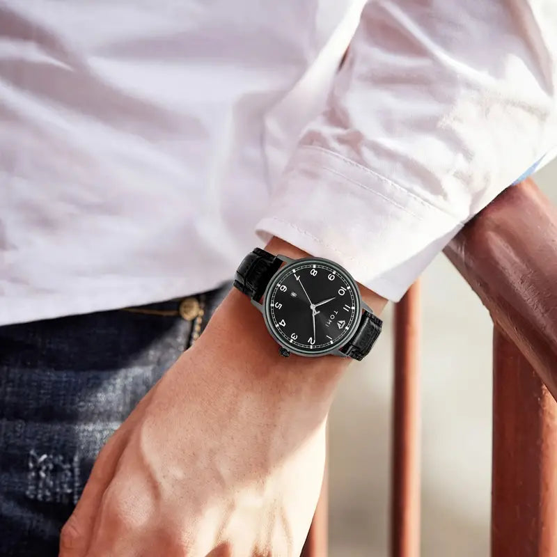 TOMI T-108 Unisex Quartz Date Watch For Men's - Tomi Watches