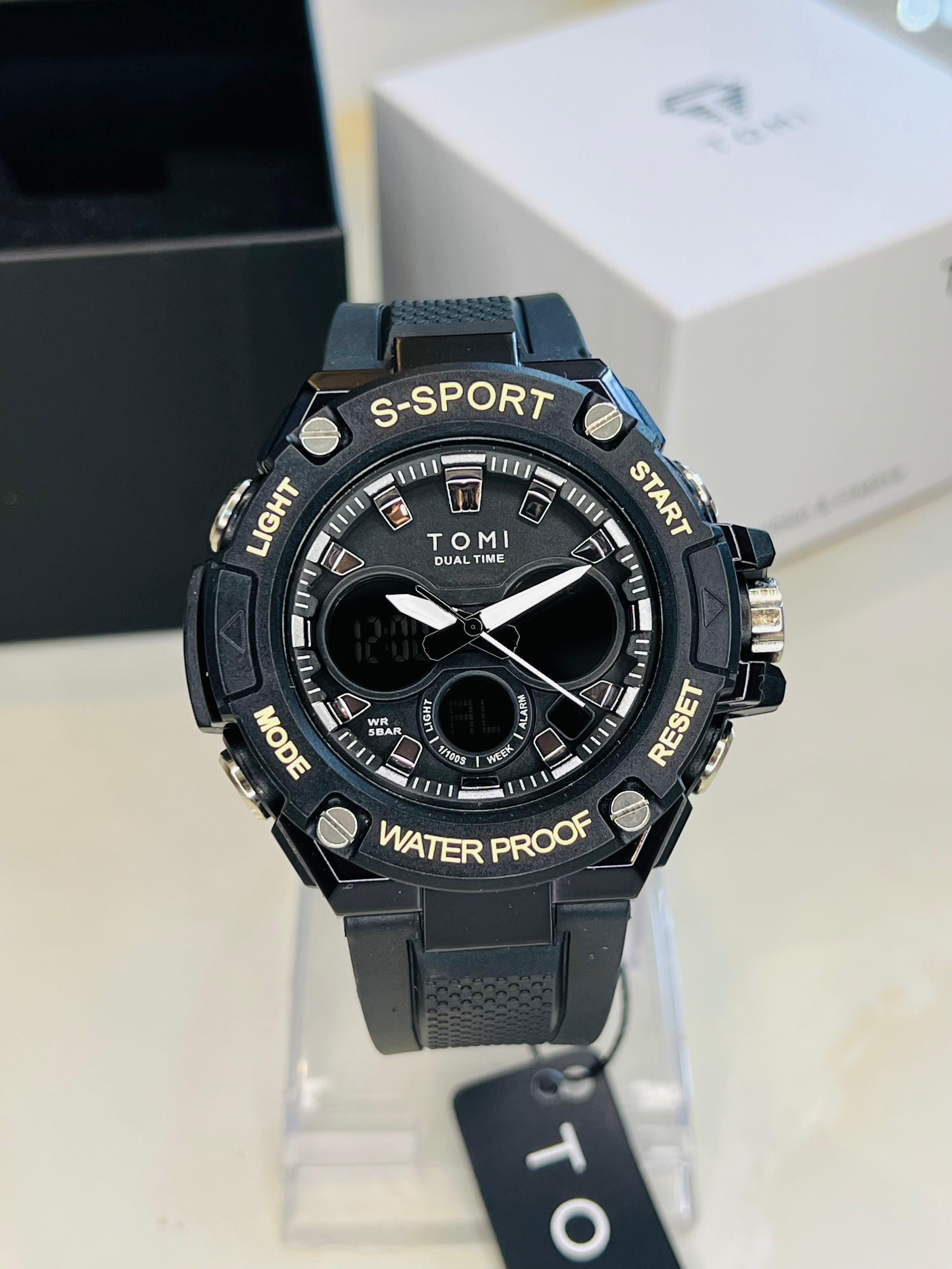 Tomi Sports Watch Waterproof T-227 - Tomi Watches