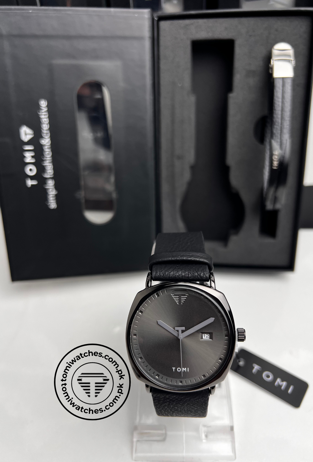 Tomi T-044 Watch & Bracelet Set - Tomi Watches