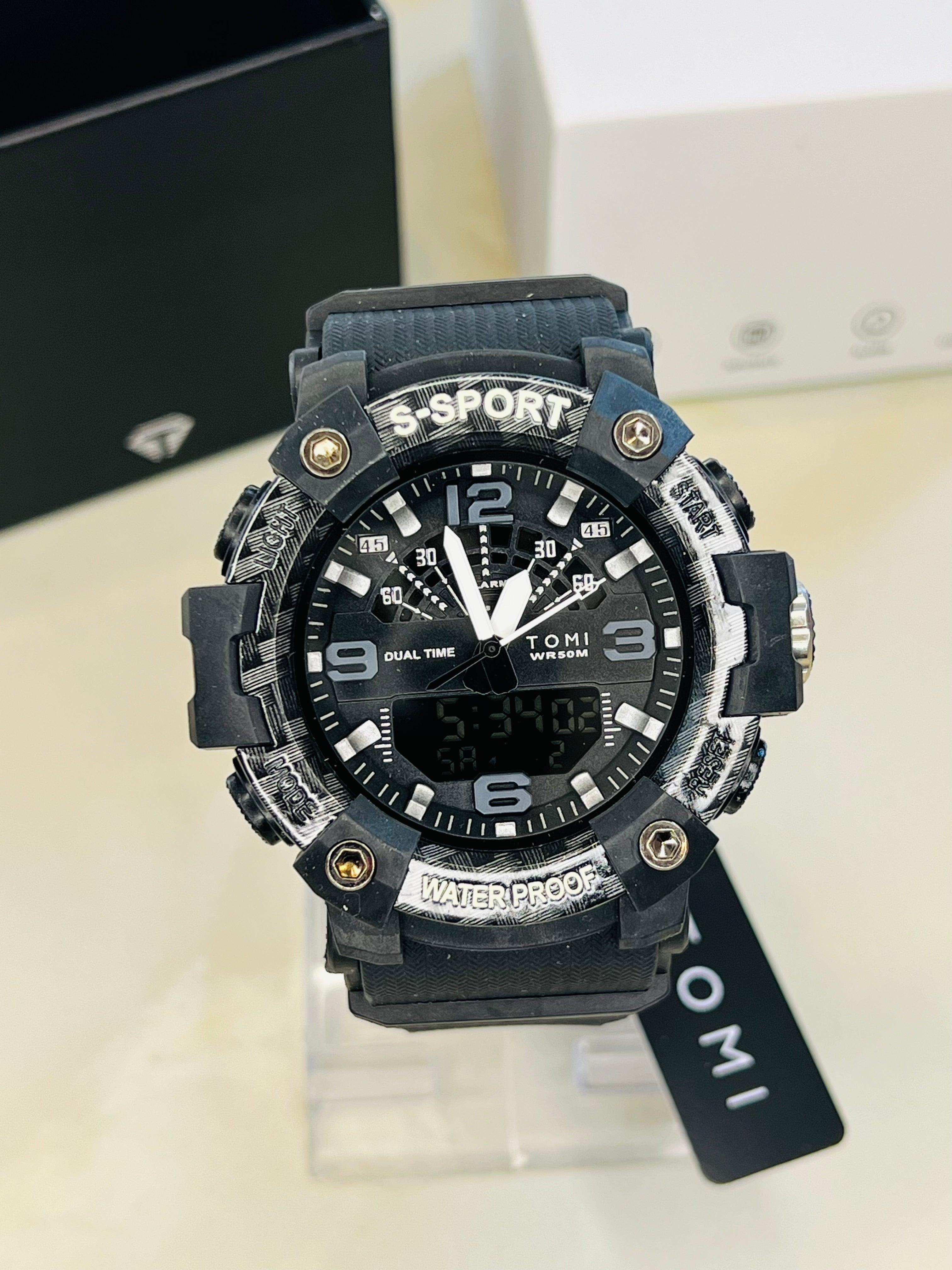 Tomi Sports Watch Waterproof T-233 - Tomi Watches