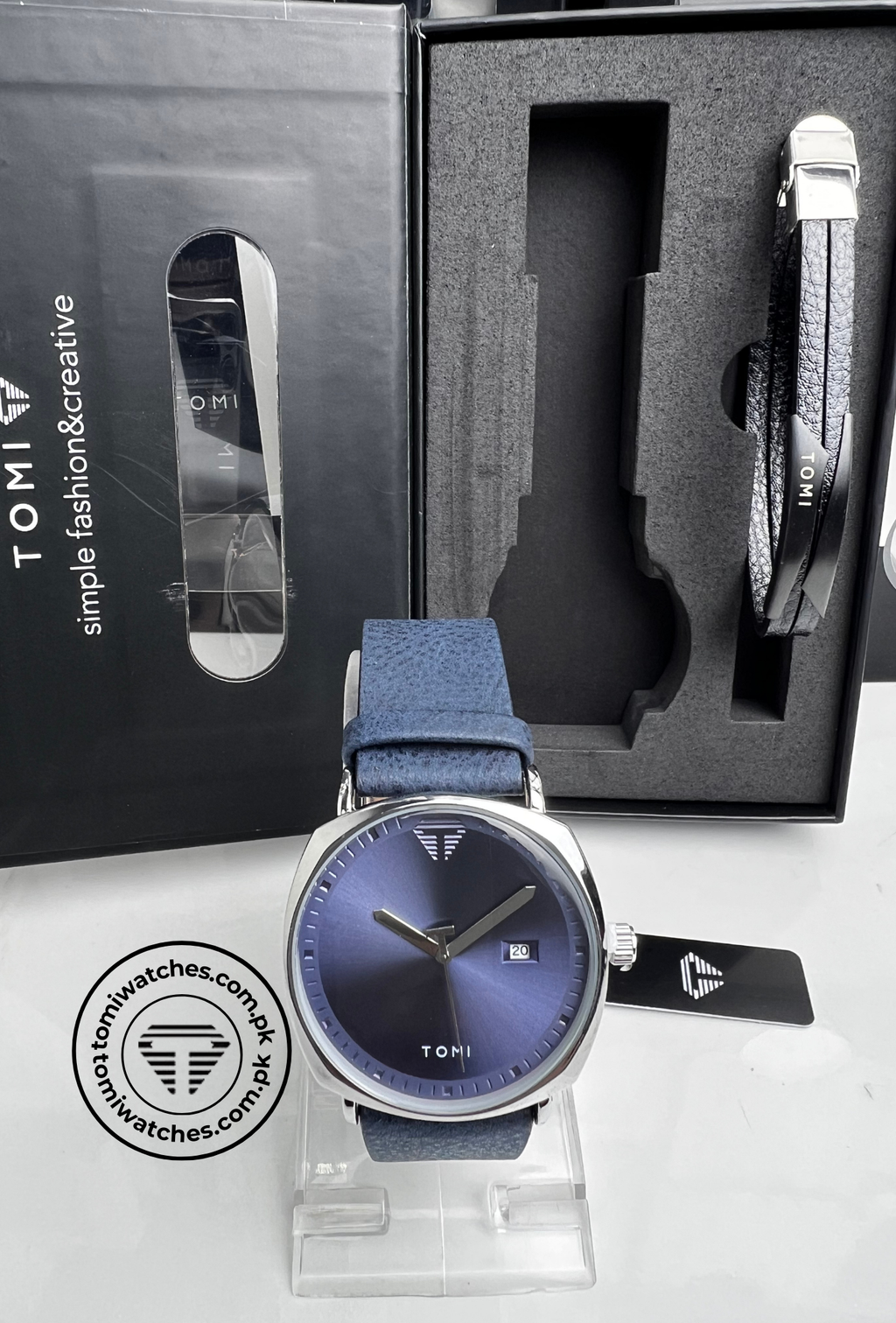 Tomi T-044 Watch & Bracelet Set - Tomi Watches