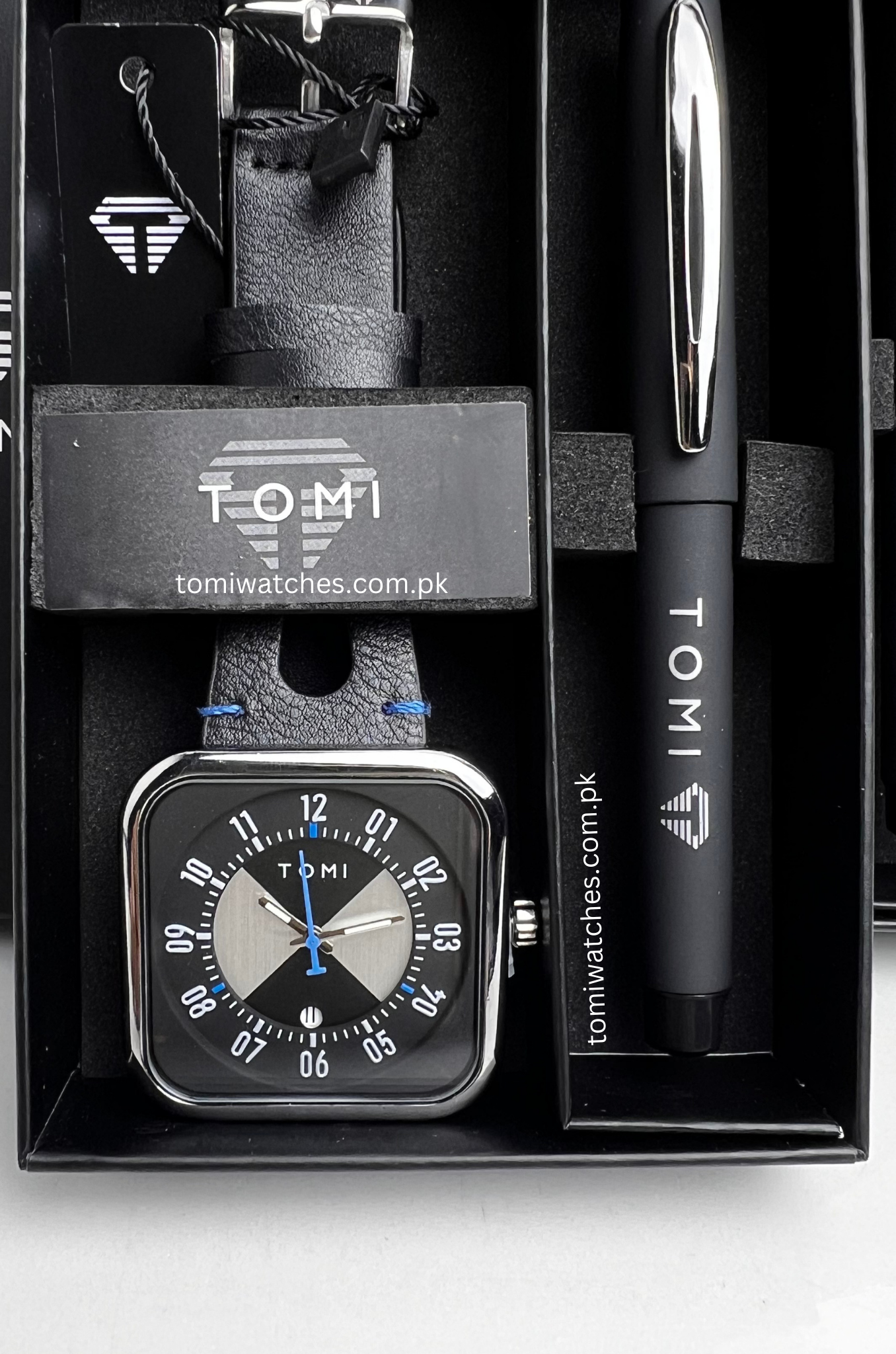 TOMI T-094 Luxury Watch with Pen Gift Set - Tomi Watches