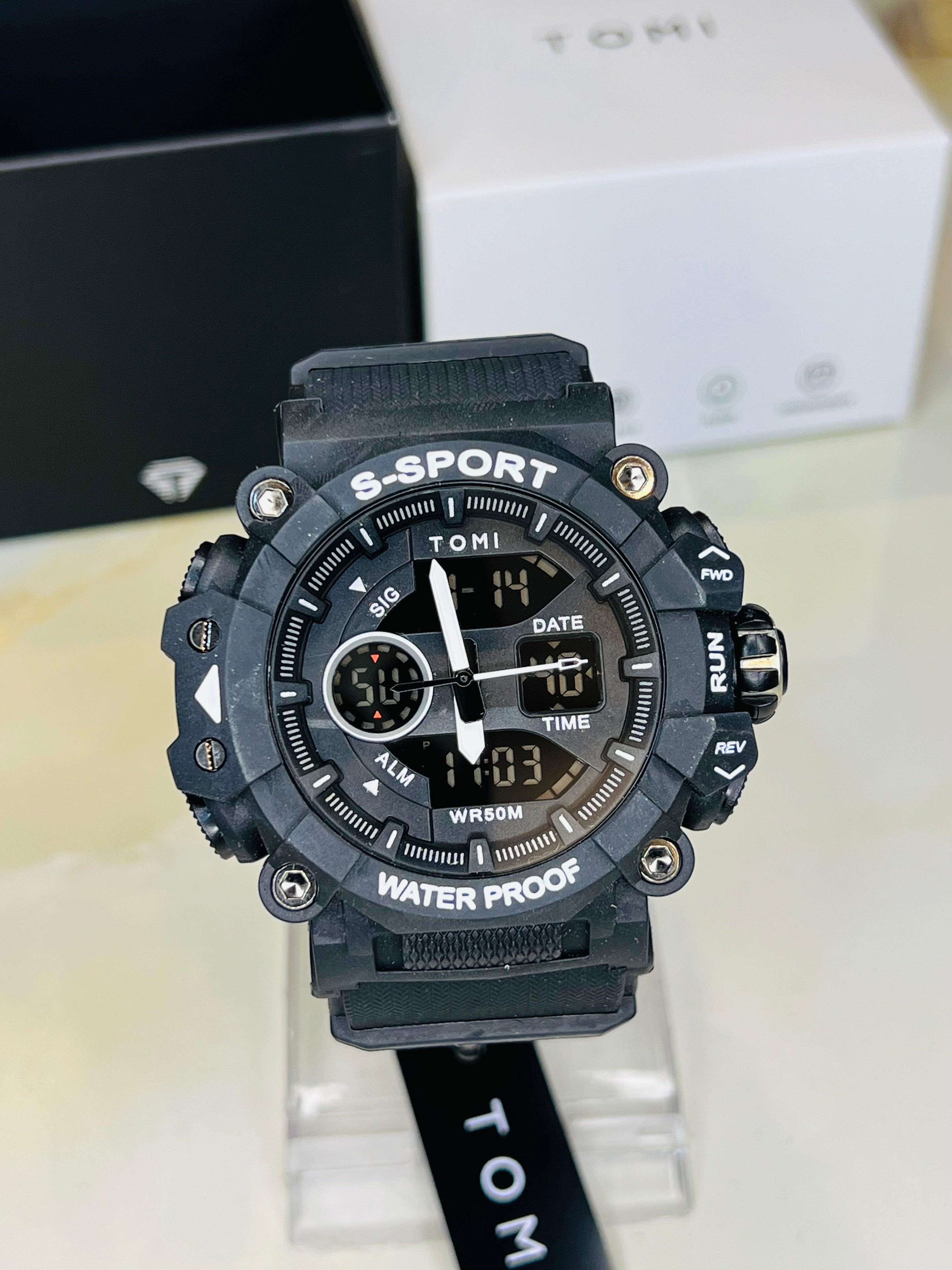 Tomi Sports Watch Waterproof T-236 - Tomi Watches