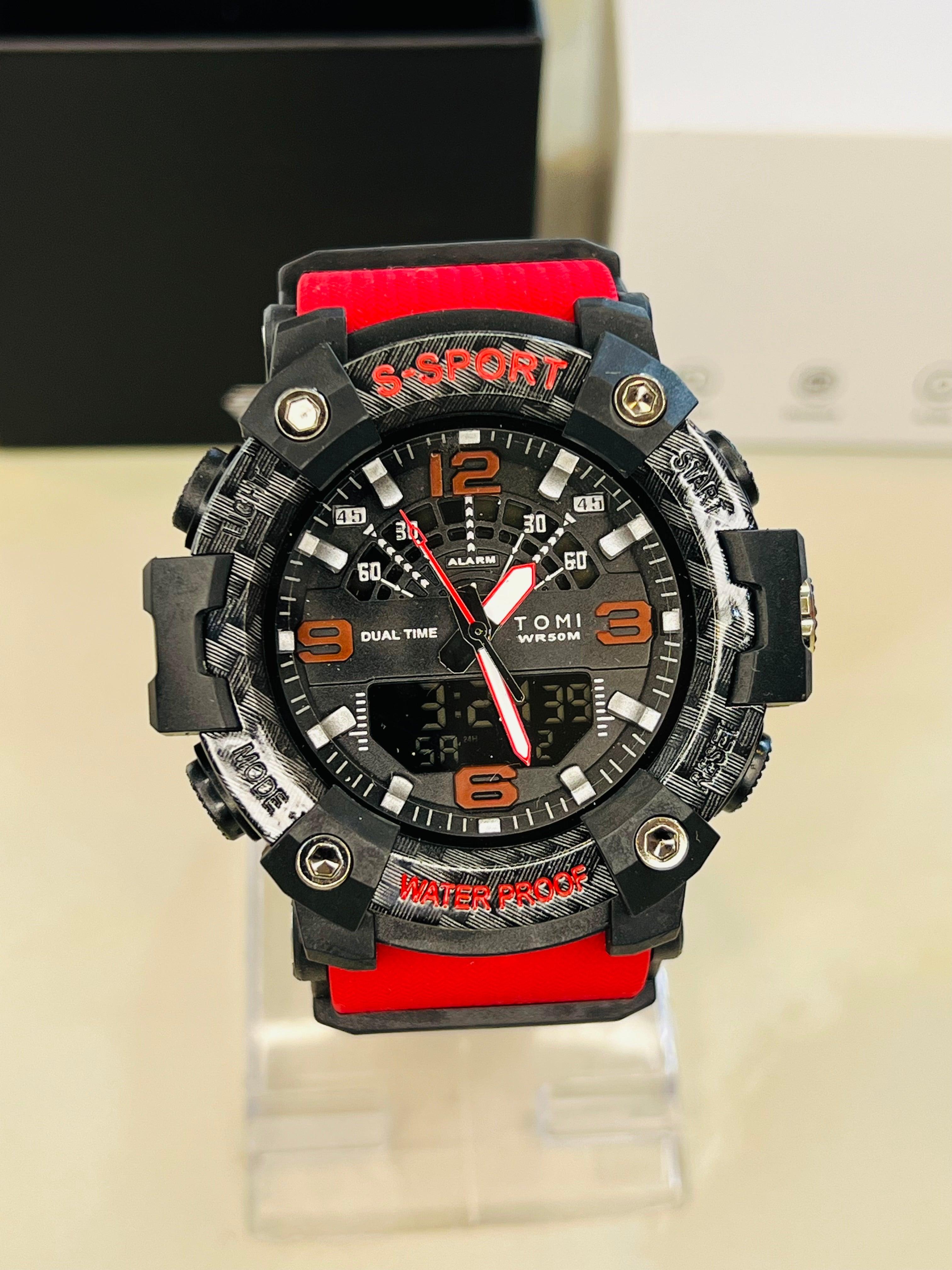 Tomi Sports Watch Waterproof T-233 - Tomi Watches
