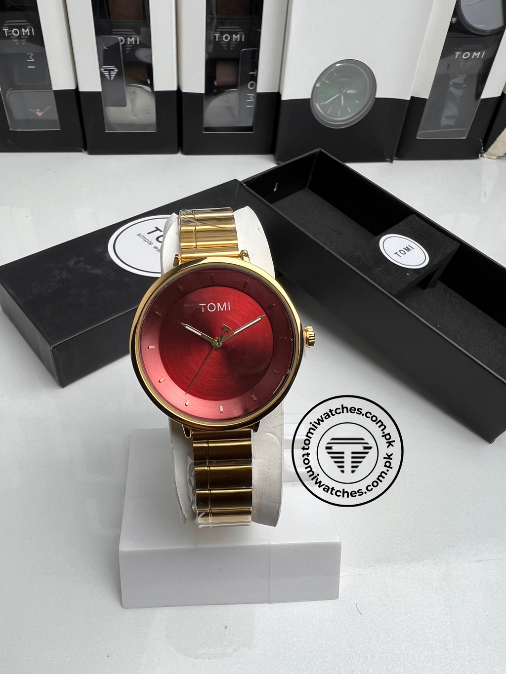 TOMI T-097 Stylish Women's Chain Watch - Tomi Watches