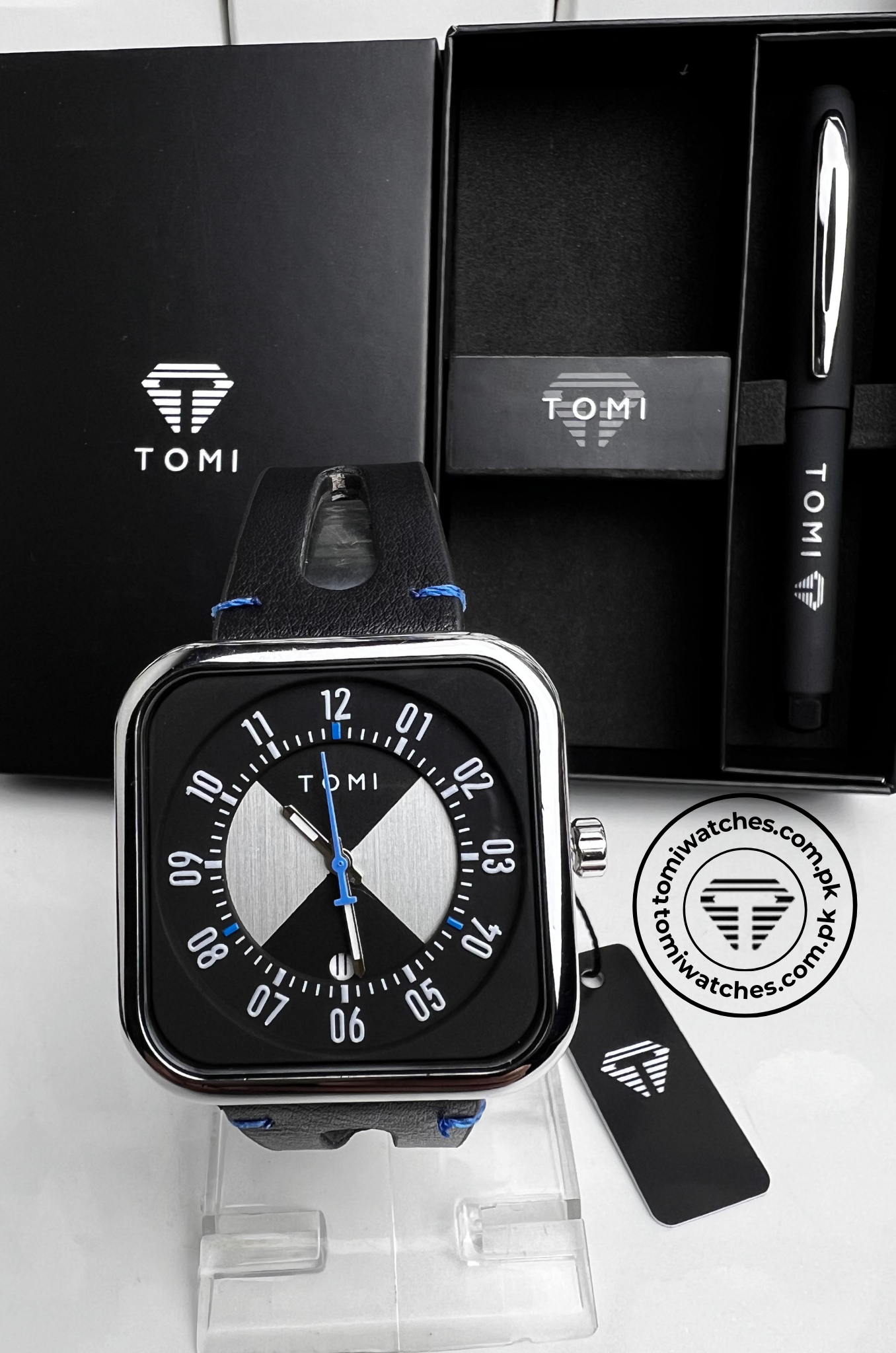 TOMI T-094 Luxury Watch with Pen Gift Set - Tomi Watches