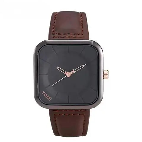 TOMI T-093 Square Dial Men's Wrist Watch - Tomi Watches