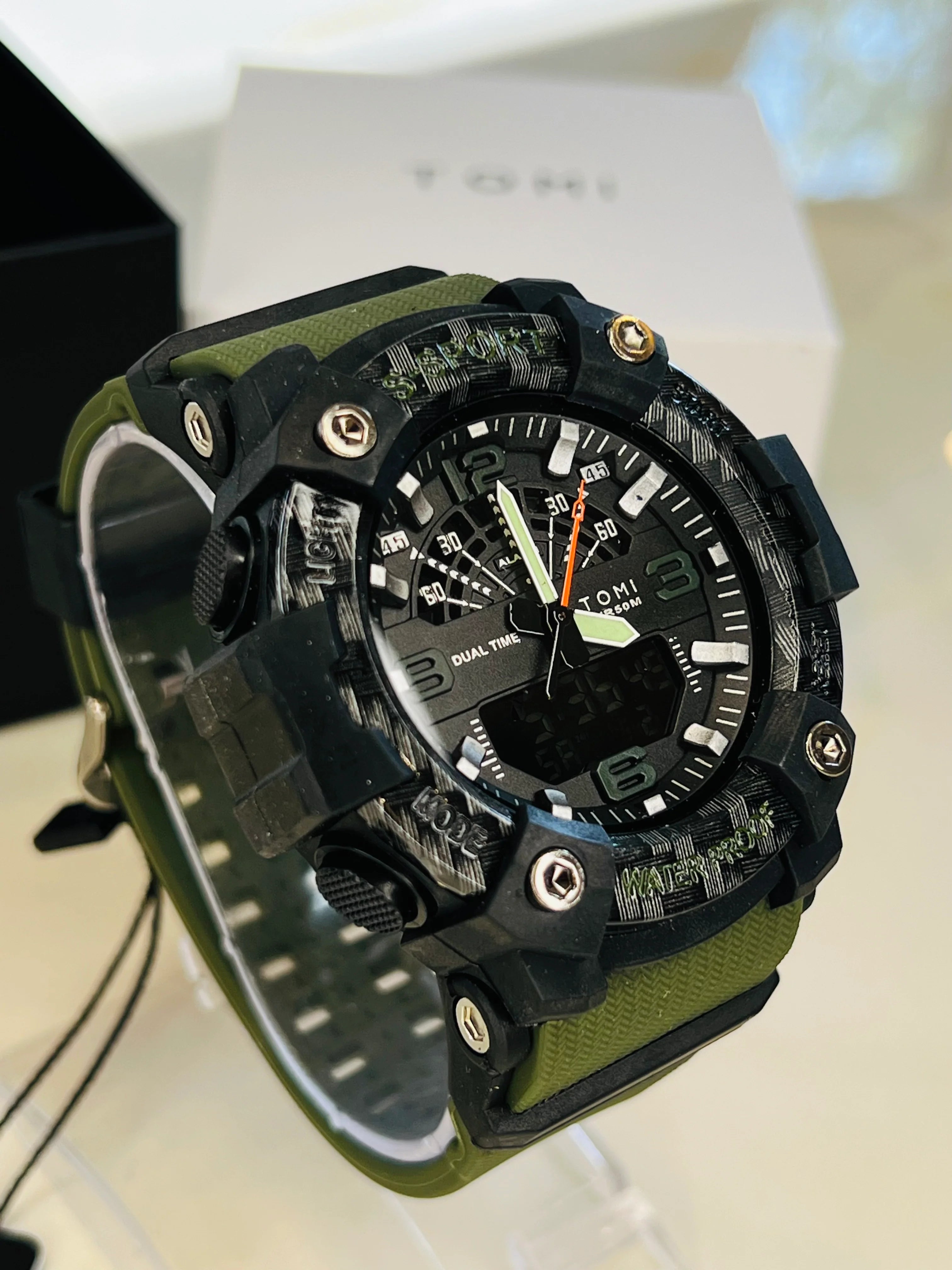 Tomi Sports Watch Waterproof T-233 - Tomi Watches