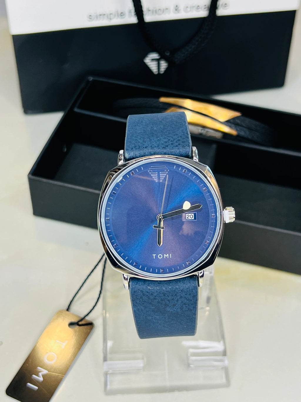 Tomi T-044 Watch & Bracelet Set - Tomi Watches